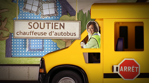 Soutien - Chauffeur d'autobus